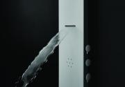 Sprchový panel SIKO na stěnu s pákovou baterií bílá ALUSHOWER (obr. 9)