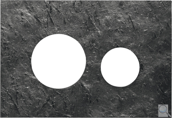 Kryt ovládacího tlačítka TECEloop kámen břidlice 9240675. 