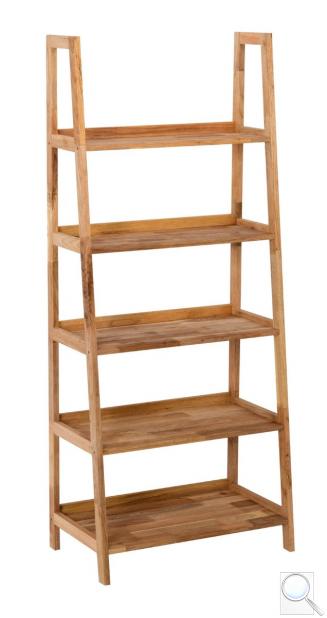 Regál Naturel Home 63x149x36,4 cm ořech mat HOMEPOL5 obr. 1