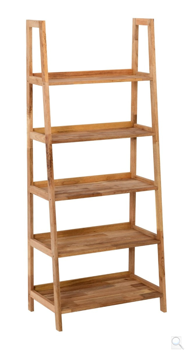 Regál Naturel Home 63x149x36,4 cm ořech mat HOMEPOL5. obr. 1