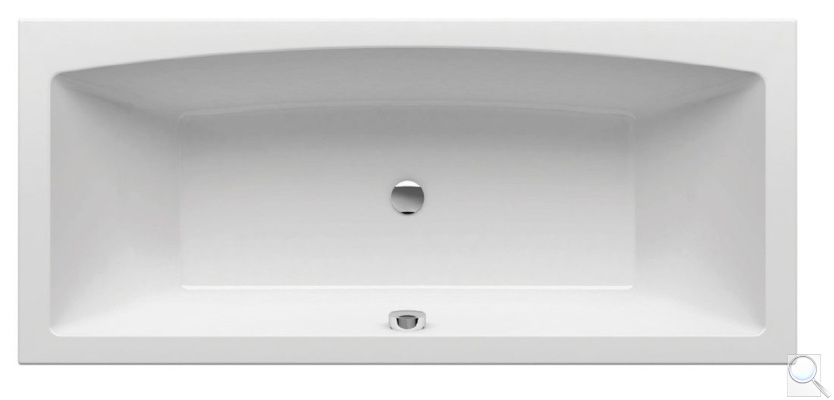 Obdélníková vana Ravak Formy 180x80 cm akrylát C891000000. obr. 1
