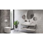 Závěsný WC set Geberit do lehkých stěn / předstěnová montáž+ WC SAT Infinitio SIKOGES3INF7. obr. 10 