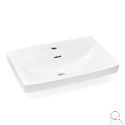 Nábytkové umyvadlo Laufen Pro Nordic 60x42 cm otvor pro baterii uprostřed 1095.6.000.104.1 obr. 1