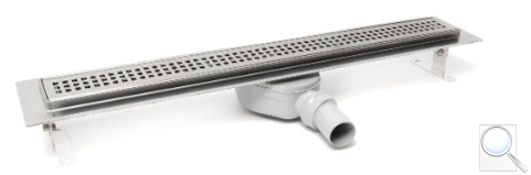 Sprchový žlab Anima 70 cm nerez lesk čtverečky ZLAB70NRZ1. 