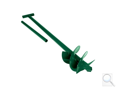 Vrtací souprava na ruční hloubení děr pro sloupky ruční vrták průměr 15 cm. 
