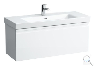 Koupelnová skříňka pod umyvadlo Laufen Pro Nordic 97x37,2x37,2 cm bílá lesk 8315.7.095.464.1. obr. 1