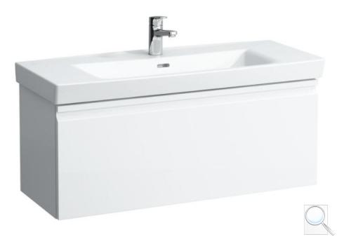 Koupelnová skříňka pod umyvadlo Laufen Pro Nordic 97x37,2x37,2 cm bílá lesk 8315.7.095.464.1 obr. 1
