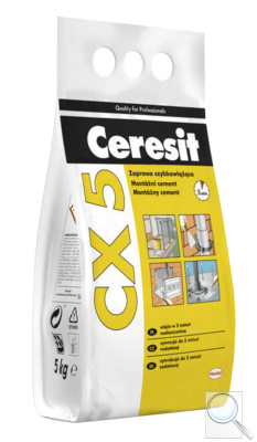 Montážní cement Ceresit CX 5 5 kg. 