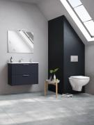 Koupelnová sestava s umyvadlem zrcadlem a osvětlením Vitra Mia 79x61x39,5 cm antracit lesk MIASET80A (obr. 3)
