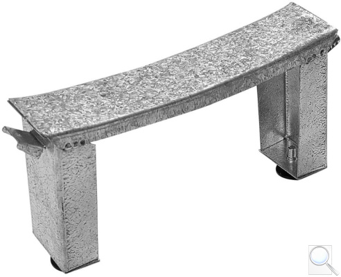 Nohy k vanám Jika PRAGA - kovové stavitelné 1 pár H2940130000001.