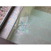 Skleněná mozaika Mosavit Acquaris jazmin bílá. ACQUARISJAZ-002&nbsp;