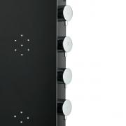 Sprchový panel SIKO na stěnu černá/chrom ALUSHOWERC (obr. 5)