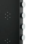 Sprchový panel SIKO na stěnu černá/chrom ALUSHOWERC. obr. 5 