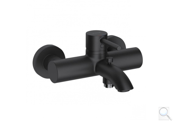 Vanová baterie Kludi Bozz bez sprchového setu 150 mm černá mat 386913976. obr. 1