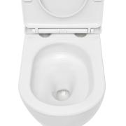 WC se sedátkem softclose závěsné SAT Ergo vírové splachování zadní odpad SATERG1.  (5)