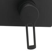 Umyvadlová baterie Paffoni Ringo včetně podomítkového tělesa černá mat RIN105NO. obr. 5