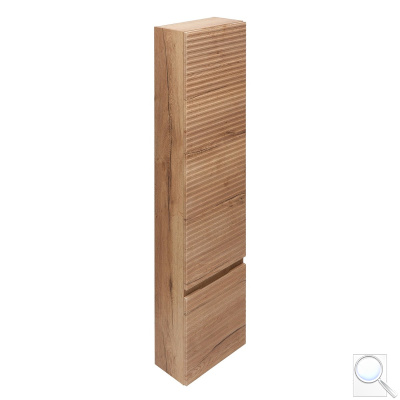 Koupelnová skříňka vysoká Naturel Savona 40,2x157x21,7 cm dub halifax/mat SAVONAV40DH. obr. 1