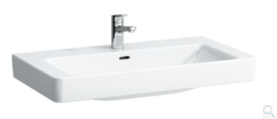 Nábytkové umyvadlo Laufen Pro S 85x46 cm otvor pro baterii uprostřed H8139654001041. obr. 1