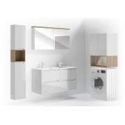 Koupelnová skříňka pod umyvadlo Naturel Stilla 60x60x45 cm bílá STILLAD06056 (obr. 5)