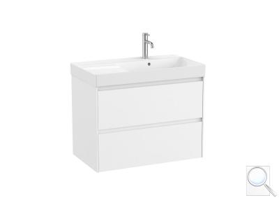 Koupelnová skříňka s umyvadlem Roca ONA 80x64,5x46 cm bílá mat ONA802ZBMP obr. 1
