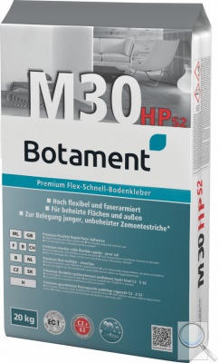 Prémiový flexibilní podlahový lepicí tmel M 30 HP S2. 