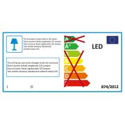 Zrcadlo s LED osvětlením Naturel Iluxit 120x70 cm ZIL12070LEDS. Energetický štítek