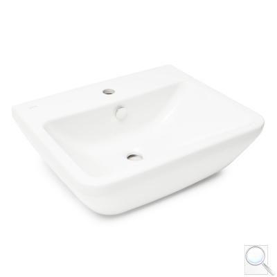 Umyvadlo Vitra Integra 55x45 cm otvor pro baterii uprostřed bílá lesk 7049-003-0001 obr. 1