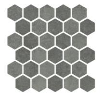 Mozaika Cir Materia Prima hunter green hexagon zelená