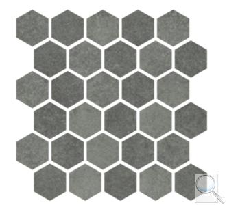 Mozaika Cir Materia Prima hunter green hexagon zelená