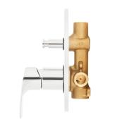 Vanová baterie SAT SAT Project včetně podomítkového tělesa chrom lesk SATBSPRO215. obr. 2&nbsp;