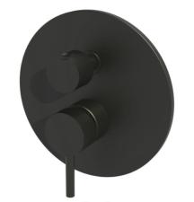 Sprchová baterie Paffoni Light s přepínačem černý mat LIG018NO