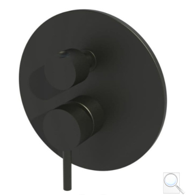 Sprchová baterie Paffoni Light s přepínačem černý mat LIG018NO. obr. 1