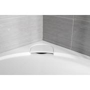 Sprchová vanička čtvrtkruhová SAT Limcc litý mramor. obr. 5&nbsp;