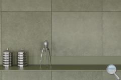 Obklady Fineza Terra olive zelená -
