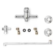 Vanová baterie S-Line bez sprchového setu 150 mm chrom SL272. obr. 6