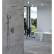 Sprchový systém SAT Project včetně podomítkového tělesa chrom lesk SATBPSETPRO5. obr. 2&nbsp;