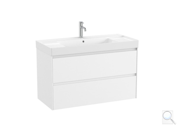 Koupelnová skříňka s umyvadlem Roca ONA 100x64,5x46 cm bílá mat ONA1002ZBM. obr. 1