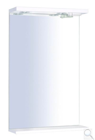 Zrcadlo s osvětlením Keramia Pro 60x80 cm bílá PROZRCK60IP. 