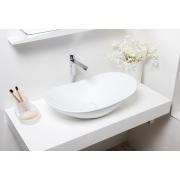 Umyvadlo na desku SAT Infinitio 61,5x36 cm bez otvoru pro baterii SATINF61536. obr. 5 