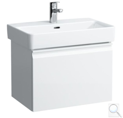 Koupelnová skříňka pod umyvadlo Laufen Pro 57x45x39 cm bílá lesk H4830410954751. obr. 1