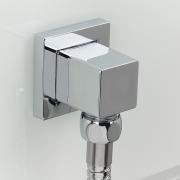 Sprchový panel Anima Glass Shower na stěnu s termostatickou baterií bílá GLASHOWER. obr. 8 