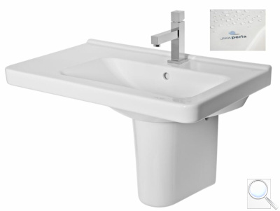 Umyvadlo Jika Cubito 75x45 cm odkládací plocha vlevo H8124211001041. obr. 1