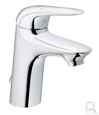 Umyvadlová baterie Grohe Eurostyle s řetízkem chrom 23713003. obr. 1