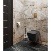 WC závěsné SAT Infinitio se sedátkem softclose, černá mat zadní odpad SATINF012SREXPBKM. obr. 11&nbsp;