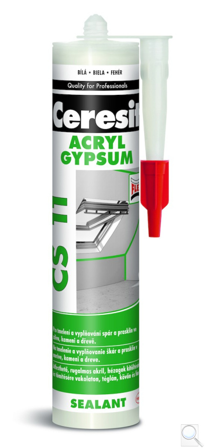 Akrylový tmel Ceresit CS 11 bílá 300 ml. 