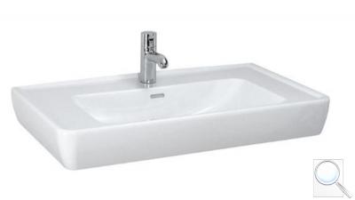 Umyvadlo Laufen Pro 85x48 cm otvor pro baterii uprostřed H8139564001041 obr. 1