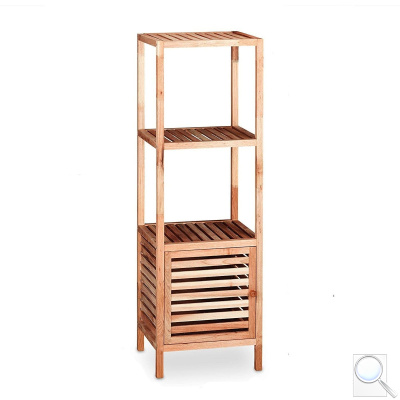 Regál Naturel Home 35,5x123x39,5 cm ořech mat HOMEREG4. obr. 1