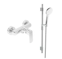 Sprchová baterie SAT Feel se sprchovým setem 150 mm chrom lesk SATBSFEEL268SET1