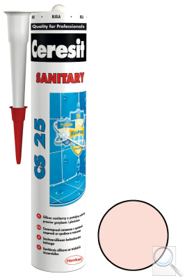 Silikon Ceresit CS 25 rosa 280 ml. 