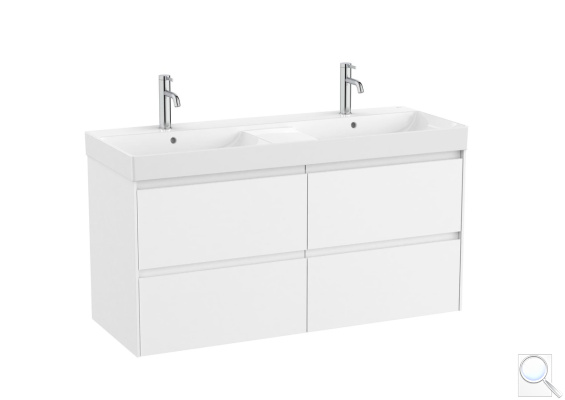 Koupelnová skříňka s umyvadlem Roca ONA 120x64,5x46 cm bílá mat ONA1202ZBM. obr. 1